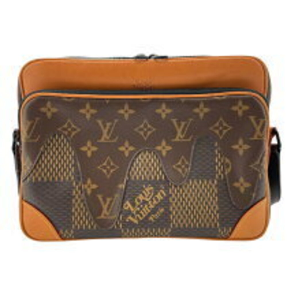 Louis Vuitton Monogram NIGO Nile collaboration Messenger Brown bag Giant Damier